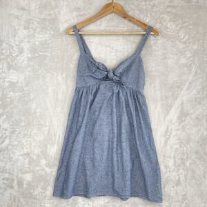 Urban Outfitters Cooperative Blue Chambray Babydoll Dress Size 6 Made In USA